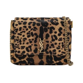 Saint Laurent Tassen, Dames, Veelkleurig, ONE Size, Leer, Kate Supple Schoudertas