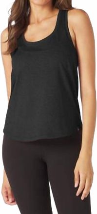 Glyder Stride Tank Top In Black Marble