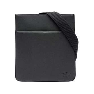 Lacoste Bolso bandolera plano cl&aacute;sico - Bags - Mujer - Negro - ONE SIZE