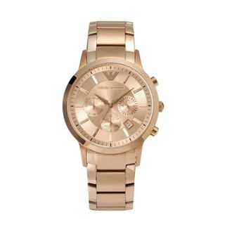 Emporio Armani Accessoires, Heren, Roze, ONE Size, Renato Groot Horloge