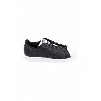adidas Klassieke Leren Sneaker Rubberen Zool - Heren - Skateschoenen - Zwart - 38 2/3 EU - Fitness