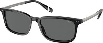 Polo Ralph Lauren PH4212 500187 Mens Sunglasses Black Size 55