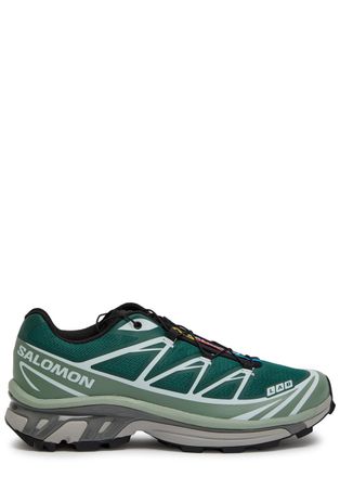 Salomon Salomon XT-6 Panelled Mesh Sneakers - Green - 10.5 (IT44.5 / UK10.5)