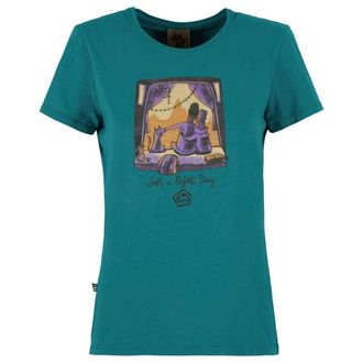 E9 Sunset T-Shirt f&uuml;r Damen | t&uuml;rkis