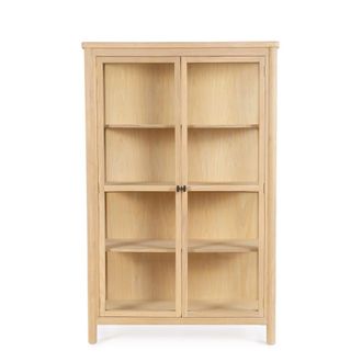 Wabi Home Dane vitrina madera de sungkai 100x42x55cm