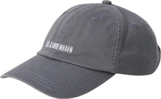 Han Kjobenhavn Simple 6 Panel Hat - Heren - Petten - Zwart - ONE Size - Katoen - Accessoires