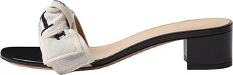 Dior (WMNS) DIOR JAdior Heeled Slide Black Beige KDO708LEC-S900