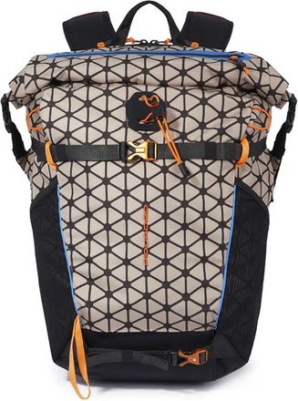 Piquadro Roll-top Snowboard Backpack - unisex - Rugzakken - Beige - ONE Size - Tassen
