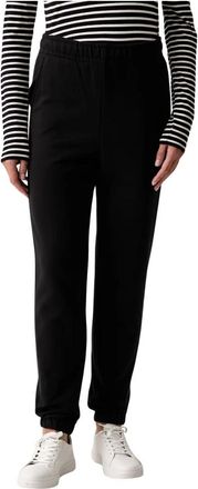 Lacoste Fleece Trainingsbroeken - Dames - Sweatpants - Zwart - S - Katoen - Broeken