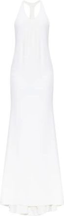 Jacquemus Abito lungo smanicato - Bianco