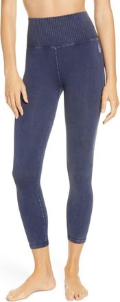 Free People FP Movement Good Karma Leggings in Navy at Nordstrom Rack, Size X-Large