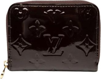 Louis Vuitton Pre-owned Wallets, female, Purple, Size: ONE SIZE Pre-owned Coin Pouch