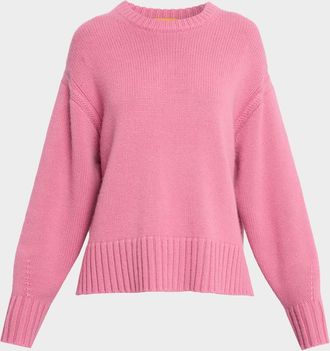 Guest In Residence Cozy Cashmere Crewneck Sweater