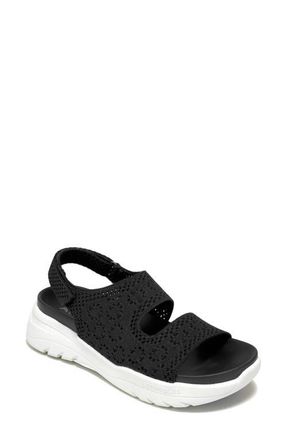 Aerosoles Helsea Mesh Slingback Sandal in Black Lace Knit at Nordstrom, Size 6.5