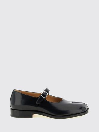 Maison Margiela Tabi Brushed Leather Loafers with Iconic Split-Toe