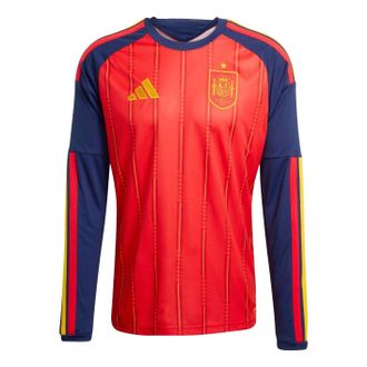 adidas Spain 26 Home Long Sleeve Vivid Red JZ5786