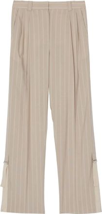 3.1 Phillip Lim Pantaloni gessati - Toni neutri