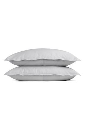 Parachute Set of 2 Sateen Shams in Light Grey at Nordstrom, Size Standard