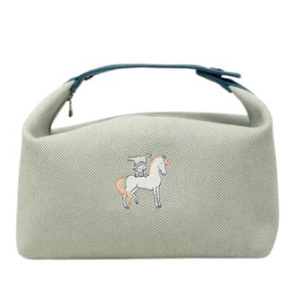 Herm&egrave;s unisex, Pre-owned, Beige, Maat: ONE Size