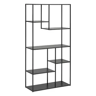 Atmosphera Atmosphera - Estanter&iacute;agota Metal - Negro - 90x180 Cm Cr&eacute;ateur DInt&eacute;rieur