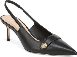 Veronica Beard Rami Slingback Pump in Black at Nordstrom, Size 9.5