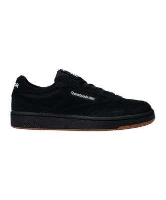 Reebok Unisex Adult Club C 85 CBLACK/FTWWHT/RBKLE3 12
