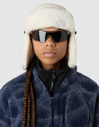 The North Face Osito - Cappello stile colbacco bianco dune