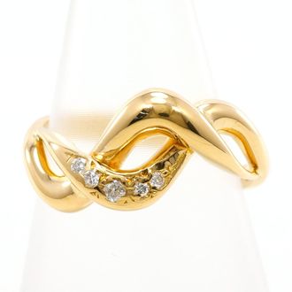 C&A Yellow Gold Yellow Gold (18K) Band Ring (Pre-Owned)