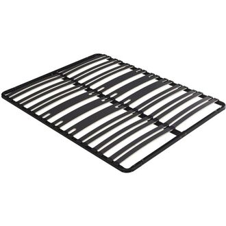 Vente-Unique Rete a doghe 160x200 2x15 doghe 3 zone supporto lombare rinfor. Senza piedi Nero - CERRISI di YSM&Eacute;E