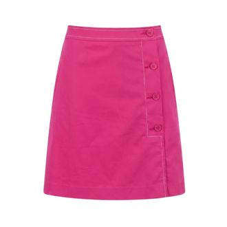 Trussardi Gonna Corta Fucsia - - Skirts - Donna - Rosa - S