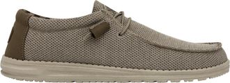 Hey Dude Mens Wallysox Shoe In Beige