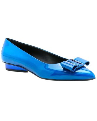 Ferragamo Viva Leather Ballet Flat