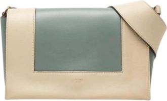 Celine Pre-owned Frame Leren Crossbody Tas - Dames - Vintage Schoudertas - Veelkleurig - ONE Size - Leer - Vintage