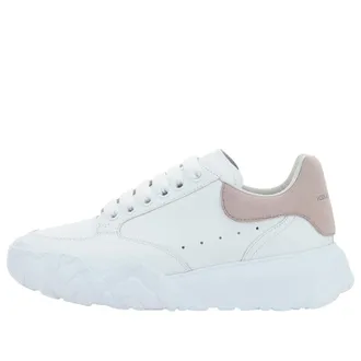Alexander McQueen (WMNS) Alexander McQueen Oversized Court Trainer White Patchouli 633915WIA9A9182