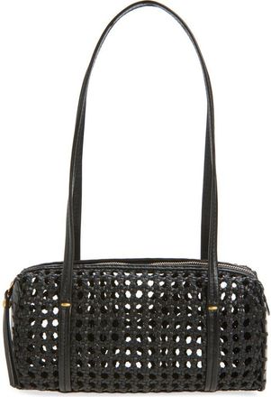 Madewell Brioche Mini Shoulder Bag in True Black at Nordstrom
