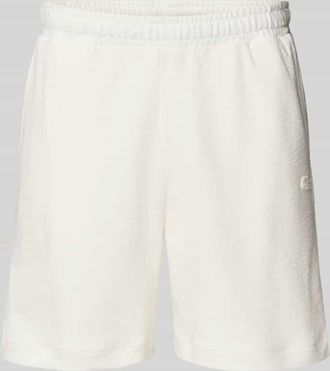 Lacoste Regular Fit Sweatshorts aus reiner Baumwolle in Offwhite, Gr&ouml;&szlig;e XXXL