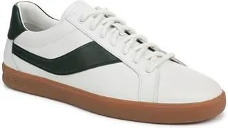 Vince Olli Low Top Sneaker in White/Evergreen at Nordstrom Rack, Size 11.5