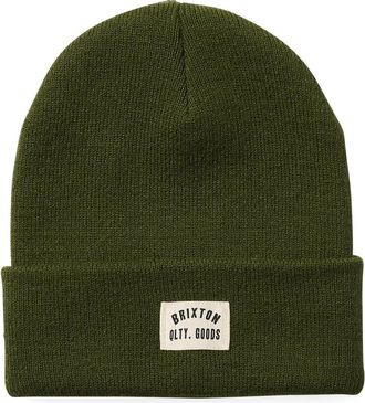 Brixton Woodburn Watch Cap Beanie in Chive at Nordstrom