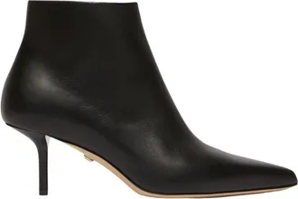 Max Mara Schoenen, Dames, Zwart, 38 EU, Leer, Stivale Lightbootie