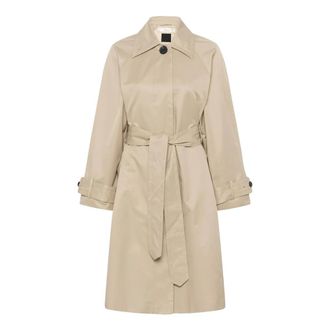 Inwear Jassen, Dames, Beige, M, Katoen, Hinonaiw Trench