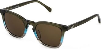 Zadig&Voltaire SZV283 0C44 Mens Sunglasses Blue Size 51