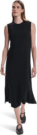 Varley Beatrice Midi Dress Womens Dress Black : XL, Elastane/Polyester/Viscose