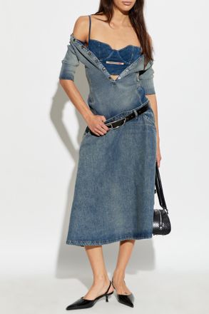 Diesel Dress DE-ANIM-S, Womens, Navy Blue