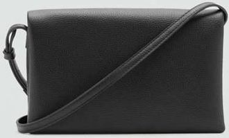 Mango Borsa a tracolla piccola nero - Donna - Taglia unica - MANGO
