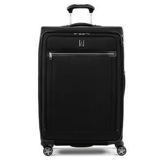 Travelpro Platinum Elite Softside Expandable Large 29-Inch Checked Luggage in Shadow Black at Nordstrom