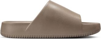 Nike Womens Calm Slides - Shoes Mink Brown/Mink Brown/Mink Brown Size 10.0
