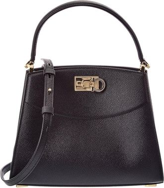 Ferragamo Ferragamo New Ferragamo Studio XS Leather Box Bag