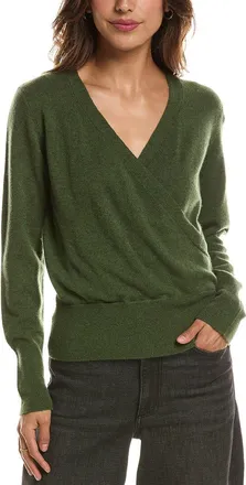 Fort&eacute; Cashmere Drape Surplus 100% Cashmere Sweater