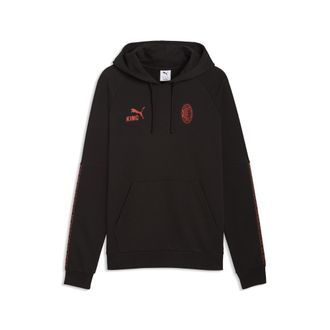 Puma Felpa con cappuccio AC Milan KING da uomo, Accessori, Nero, XXL
