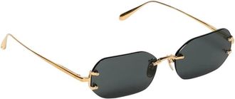 Linda Farrow Mujer, Accesorios, Amarillo, Talla: ONE Size